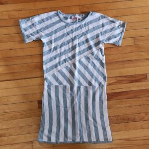 Juicy Couture grey and pink knit dress, size 14